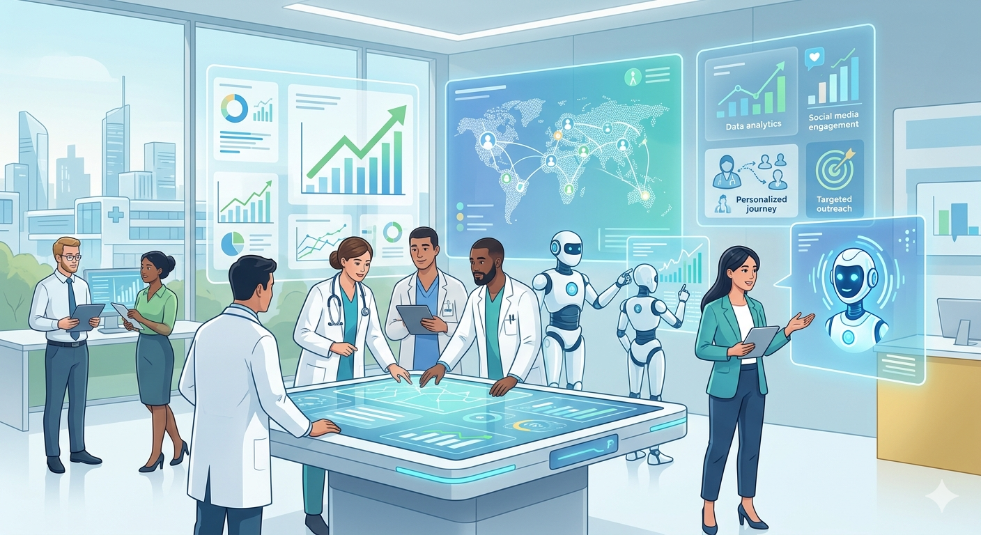 Building an AI Marketing Team for Healthcare Companies — Syed Mazhar Shah