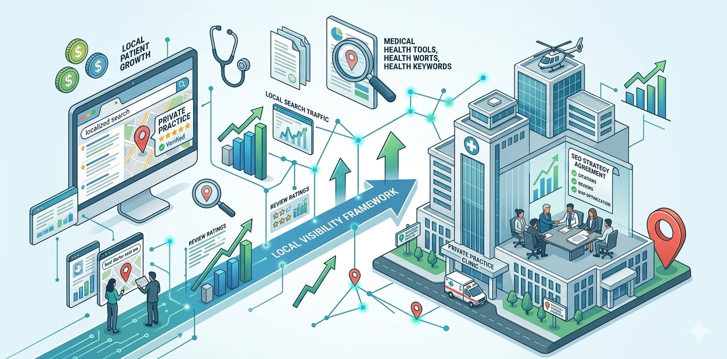 Local SEO for Private Practices: The Exact Framework I Use With Clients — Syed Mazhar Shah