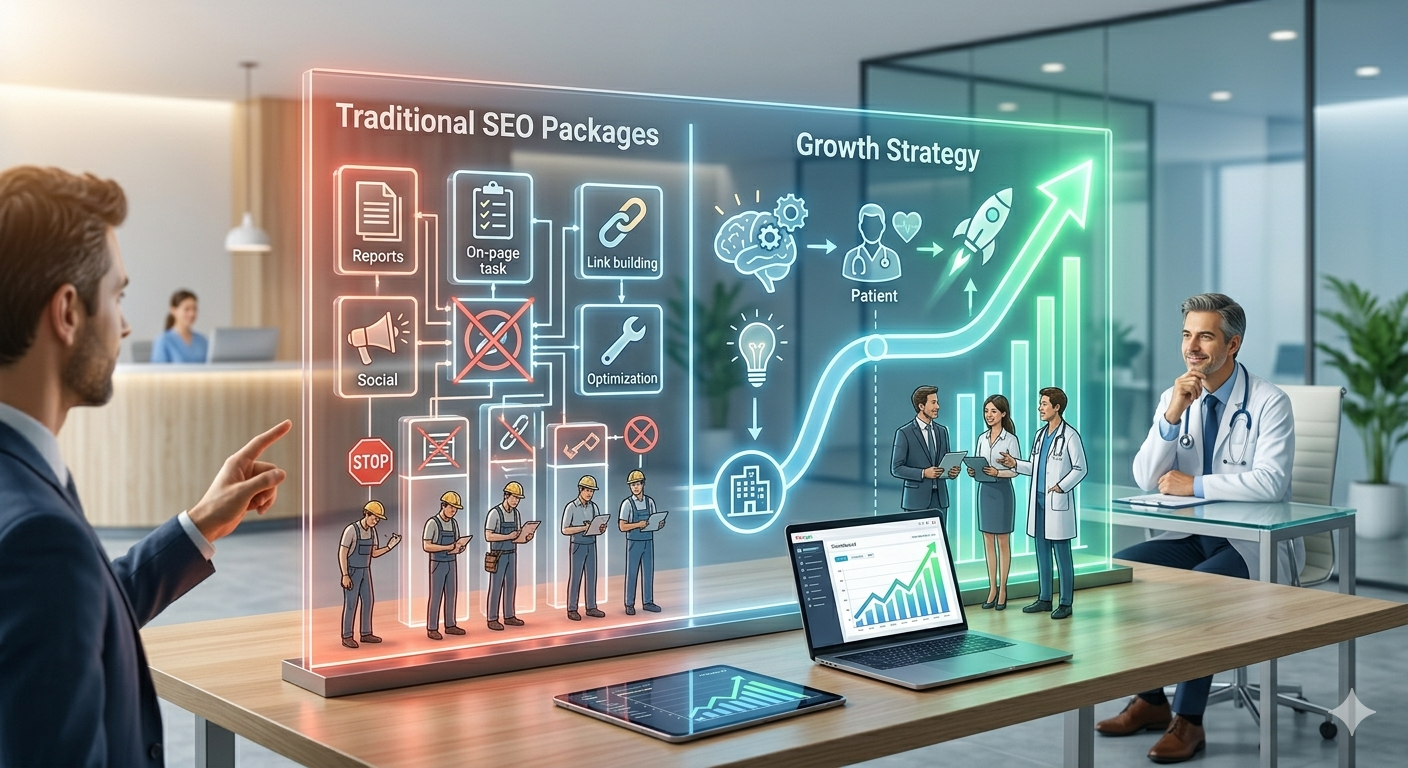 Why I Stopped Selling SEO Packages and Started Selling Growth Strategy — Syed Mazhar Shah